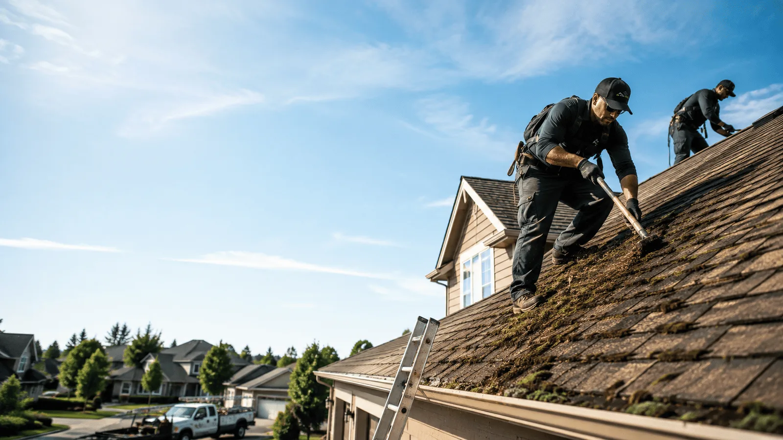 Roof Moss Removal in Conesville, OH near me
